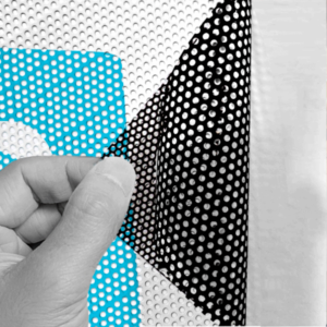 Vinilo microperforado