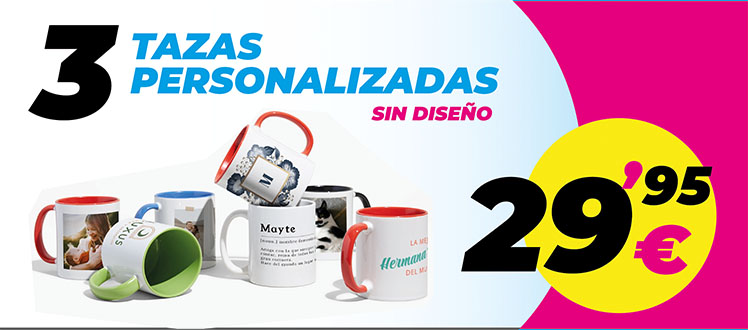 Imagen Oferta 3 tazas